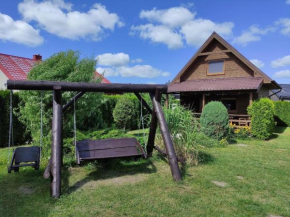 Modernes Ferienhaus in Biebrowo mit Grill, Garten und Terrasse, Kopalino